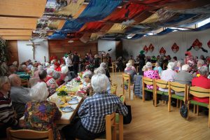 Fasching der Senioren im Pfarrsaal